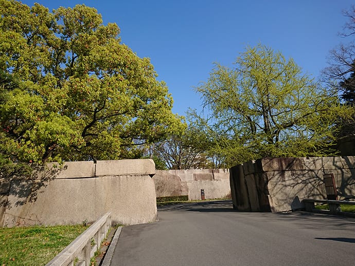 橋口枡形の巨石