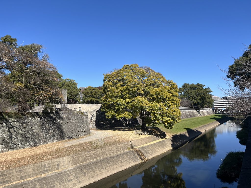 長塀與坪井川沿岸