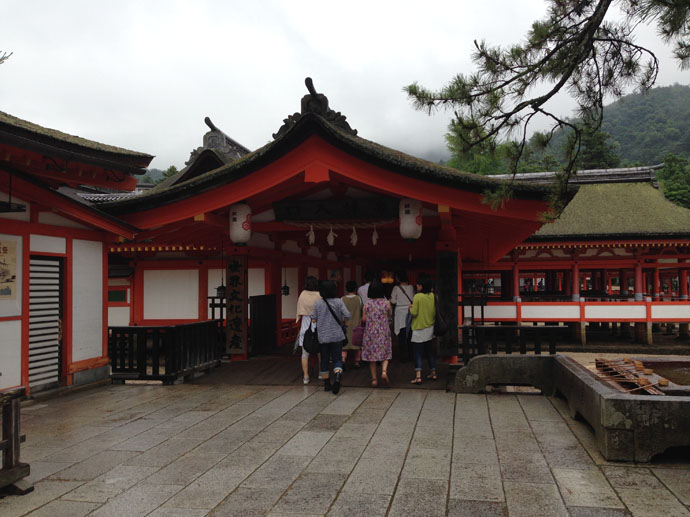 嚴島神社入口（昇殿口）
