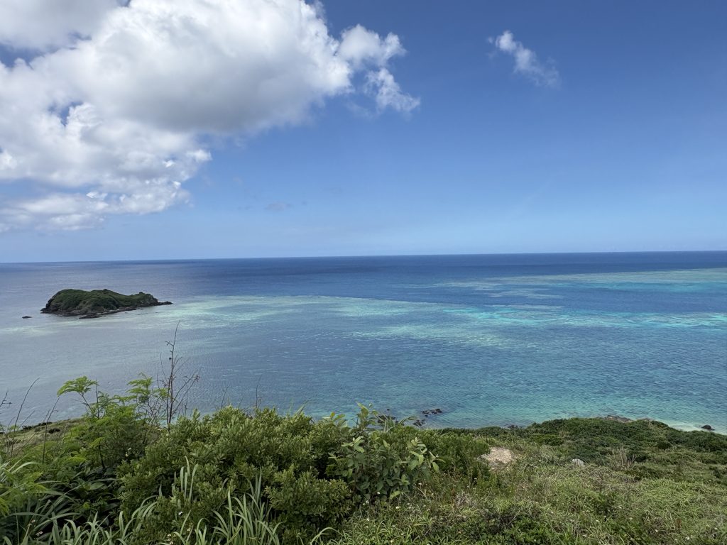 大地離島和無敵的黑潮漸層海上
