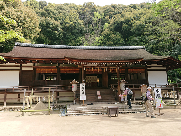 宇治上神社的拜殿
