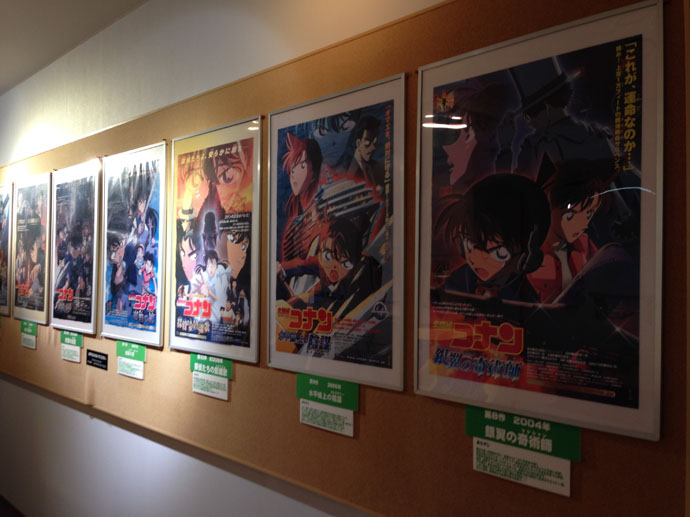 劇場版海報展覽牆