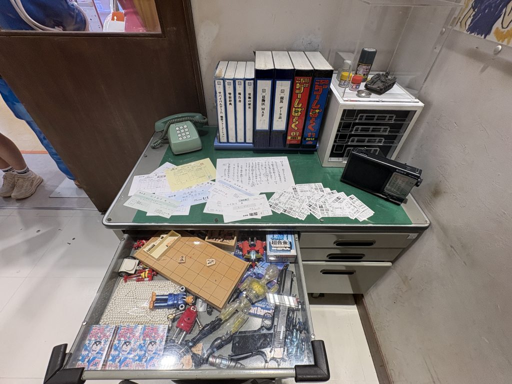 兩津勘吉的專屬辦公桌