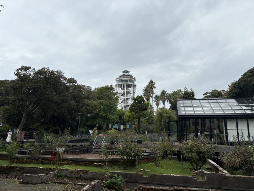 江之島Samuel Cocking苑內的 Remains of Conservatory