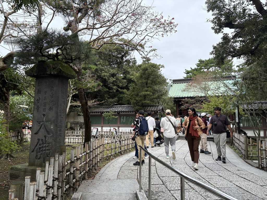 高德院參道入口